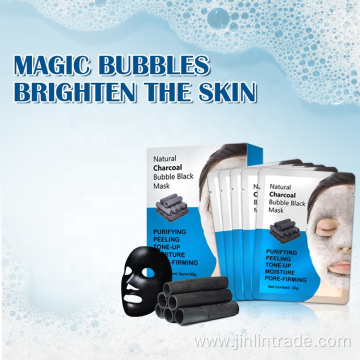 Wholesale Black Charcoal Oil Control Bubble Sheet Mask